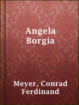 cover image of Angela Borgia